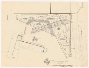 Bundesgartenschau 1955, Kassel: Ausstellungsstand »Eternit« 1:100