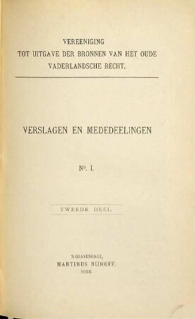 Verslagen en mededeelingen. 2. 1886, Nr. 1
