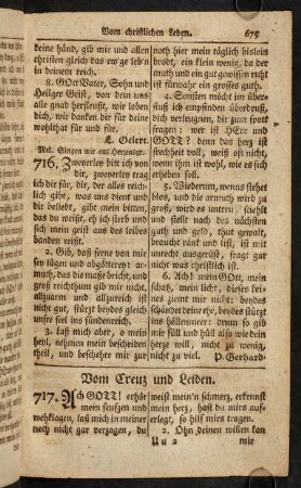 675-704, Vom Creuz und Leiden