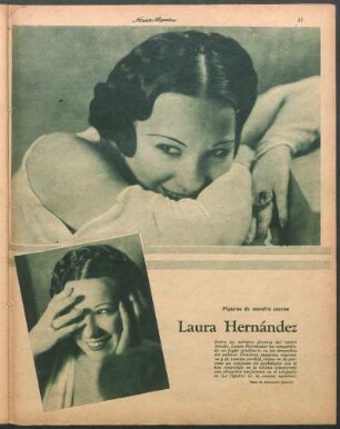 Laura Hernández [Fotografías] : Figuras de nuestra escena