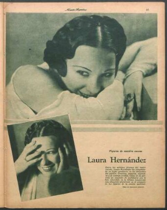 Laura Hernández [Fotografías] : Figuras de nuestra escena