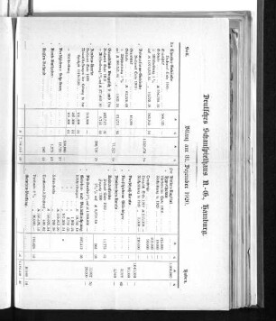 Bilanz am 31. Dezember 1920.