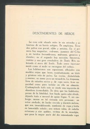 Descendientes de Héroe