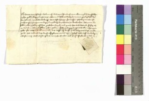 Konrad von Aschhausen gegen Albrecht von Hohenlohe: Leibgeding.