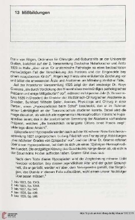 13. Mißbildungen