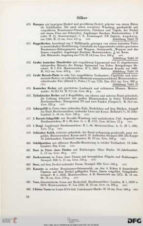Silber (Nr. 470-493)