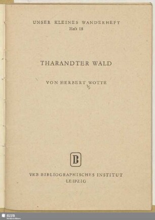 Tharandter Wald