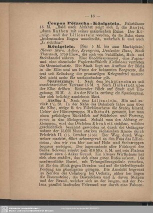 Coupon Pötzscha-Königstein