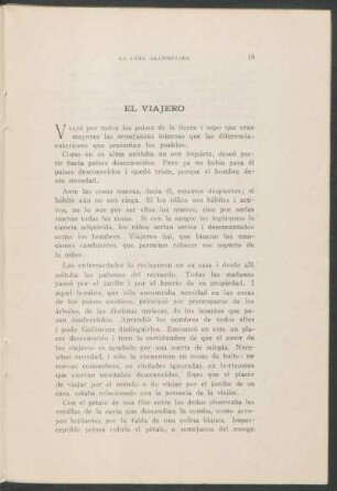 El viajero