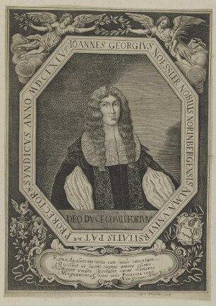Bildnis des Ioannes Georgivs Noessler