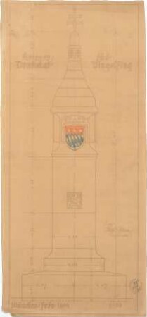 Pfann, Paul; Dingolfing; Kriegerdenkmal - Ansicht