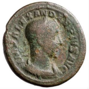 Münze, As, 235 n. Chr.