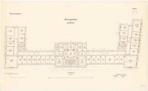 Regierungsgebäude, Osnabrück: Grundriss Obergeschoss 1:100