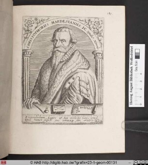 [Christophorus Hardesianus].