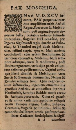 Eventus aliquot memorabiles anni proxime elapsi 1595