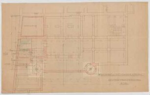 Thiersch, Friedrich von; München; Münchner - Kindl - Keller, Erweiterungsbau - Grundriss Keller