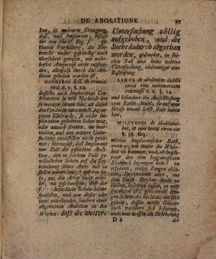 Dissertatio Ivris Criminalis De Abolitione