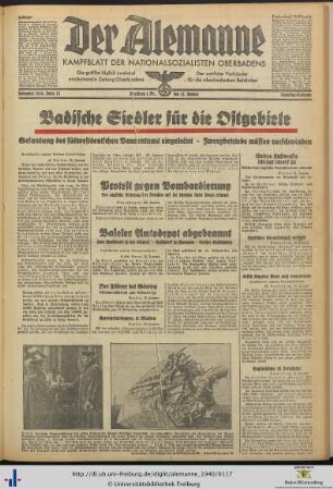13.01.1940 (Samstag-Ausgabe)