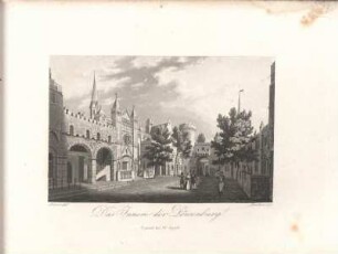 Das Innere der Löwenburg.