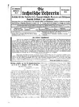 An unsere Leserinnen!