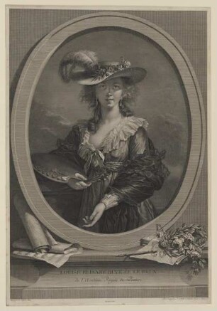 Bildnis der Louise Elisabeth Vigée Le Brun