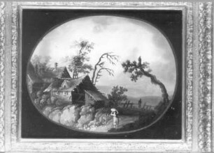 Bauernhaus mit Magd