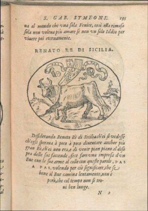 Renato Re Di Sicilia.