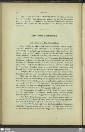 Praktische Ausführung