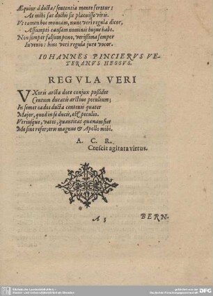 REGULA VERI