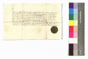 Konrad von Aschhausen gegen Albrecht von Hohenlohe: Leibgeding.