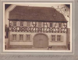 Bauernhaus. 18. Jahrhundert. Fachwerk
