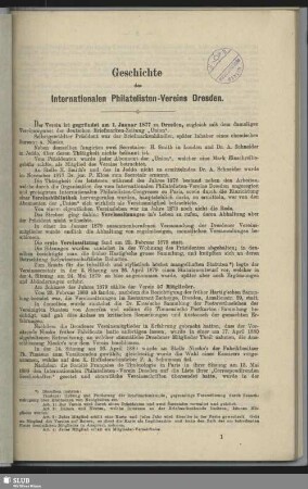 Geschichte des Internationalen Philatelisten-Vereins Dresden