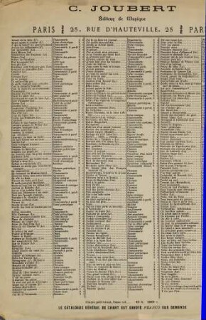 Le marché de la Madeleine : chanson de genre ; créée par Mr. Debailleul aux Ambassadeurs et Mr. Frény a l'alcazar d'eté ; paroles de Villemer-Delormel