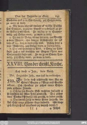 XXVIII. Von der christl. Kirche.