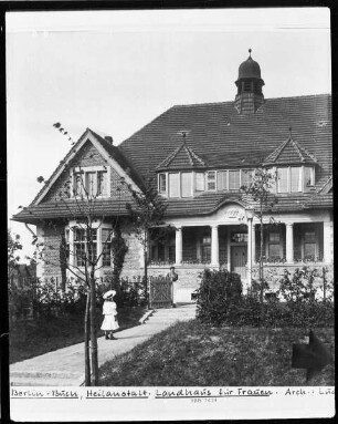 Bucher Nervenanstalt, Landhaus für Frauen