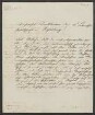 Brief von Adalbert Schnizlein und Albert Frickhinger an Regensburgische Botanische Gesellschaft