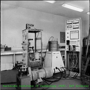 Lagerprüfstand des Laboratoriums für Isotopentechnik (LIT)
