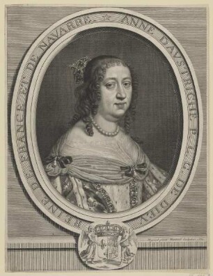Bildnis der Anne d'Avstriche, Reine de France