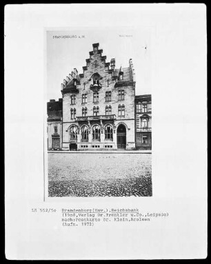 Reichsbank & Postkarte Dr. Klein, Arolsen