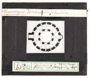 Nymwegen: Nikolauskapelle (Valkhofkapelle), 11. Jhd., Grundriss