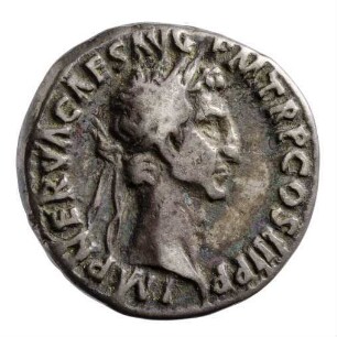 Münze, Denar, 97 n. Chr.
