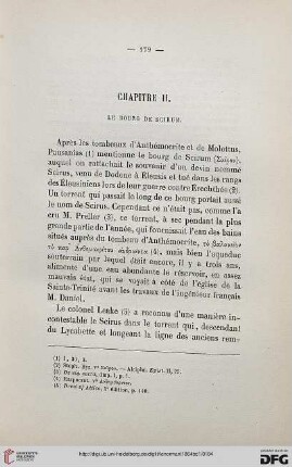 Chapitre II: Le Bourg de Scirum