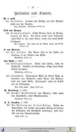 Holländer und Flamen.
