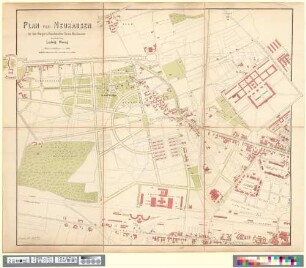 Plan von Neuhausen : für den Bürger- u. Hausbesitzer-Verein Neuhausen