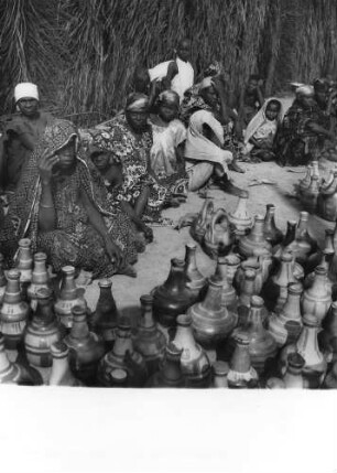 Scène de marché à Brazzaville