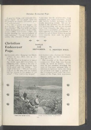 Christian endeavour page