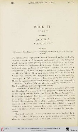 Book II: Italy