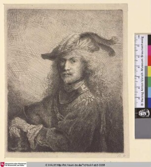 [Poträt eines Offiziers; Portrait of an Officer]