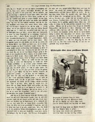 "Philosophie über einen zerrissenen Stiefel"