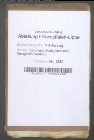 Erblasser: Redecker, Heinrich:
